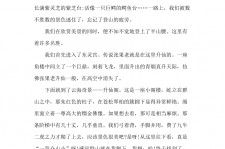 来宾旅游感想(张家界旅游感想)