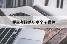 来宾哪里有招兼职小个子模特(哪里有招兼职小个子模特的)