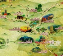 来宾景点地图(长沙景点地图)