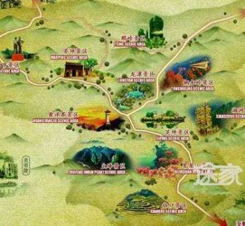 来宾景点地图(长沙景点地图)
