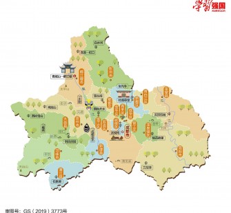 来宾景点地图(景点地图手绘)