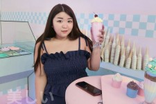 来宾胖模(胖模特穿衣搭配图片)