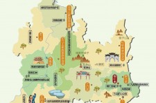来宾旅游地图(旅游地图中国景点)