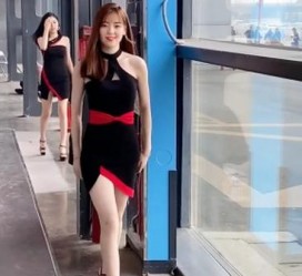 来宾女孩为挣钱在学校兼职当模特的简单介绍